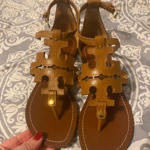 Tory Burch Phoebe Flat sandal.